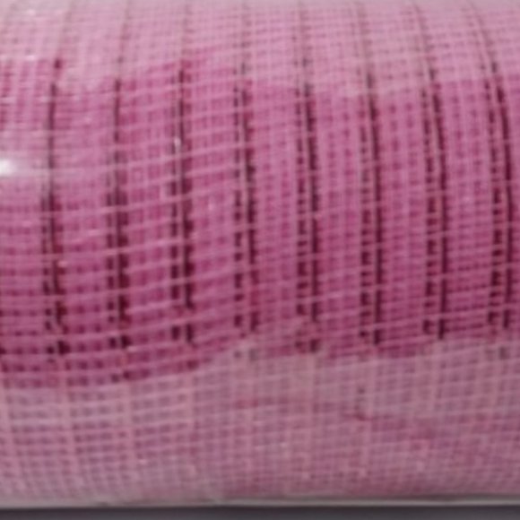 2 Rolls Deco Mesh Wreath Making & Crafts Pink - Picture 1 of 4